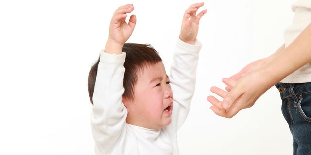 抱き癖のある子ども