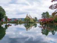 これが「逆さ雪吊り」（Jiashiangさん撮影、Flickrより）