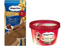ハーゲンダッツ、“チョコ尽くし”クリスピーサンド&#038;“華やかパフェ”ミニカップが登場