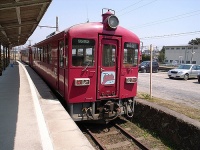 在りし日のくりはら田園鉄道（yari hotakaさん撮影、flickrより）