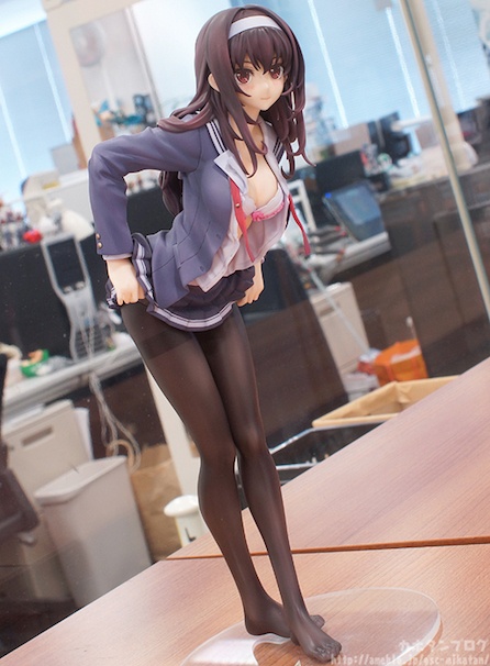 霞ヶ丘詩羽 1/7スケールフィギュア／『カホタンブログ』より