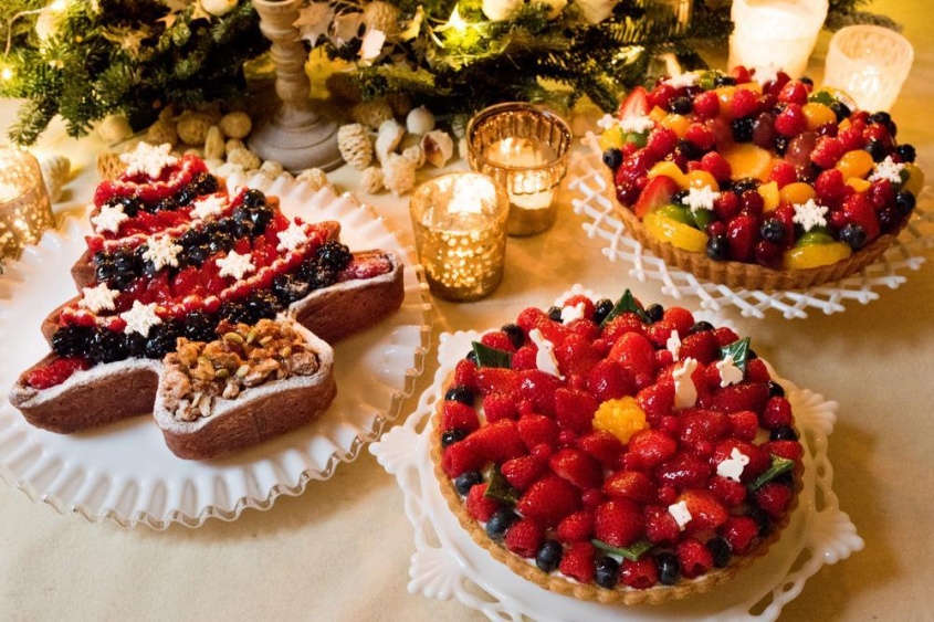 クリスマスのケーキをいち早く...