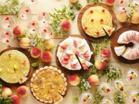 「Afternoon Peach Party ～桃好きのためのスイーツビュッフェ～」