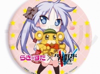らき☆すた×フルメタル・パニック！ Invisible Victory 描き下ろし 缶バッジ 75mm
