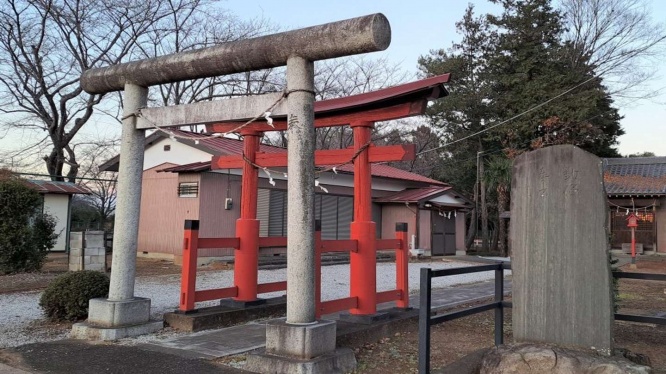 根金稲荷神社（2022年12月25日、Jタウンネット撮影＝以下同）