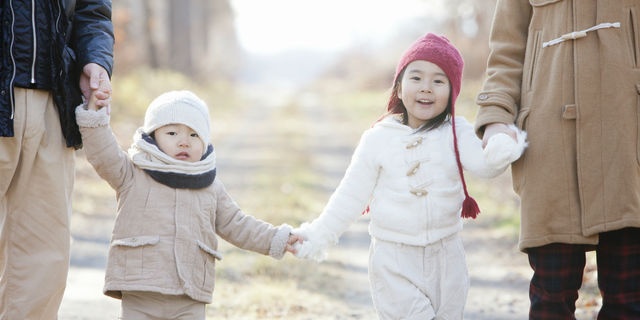 子どもの秋冬の服装