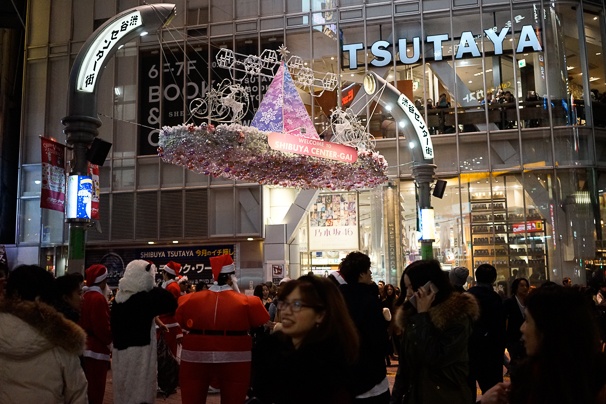2015年渋谷のクリスマスの様子4