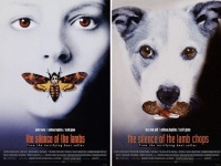 犬好きコラ職人がんばる。有名な映画ポスターに自分の愛犬を仕込んでみた。