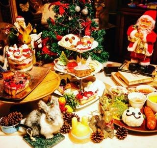 クリスマス限定のアフタヌーンティー