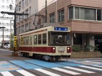 晴天時の長崎電気軌道（gaku.さん撮影、flickrより）