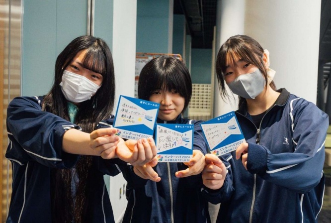 選手たちに届ける「エールコップ」プロジェクト