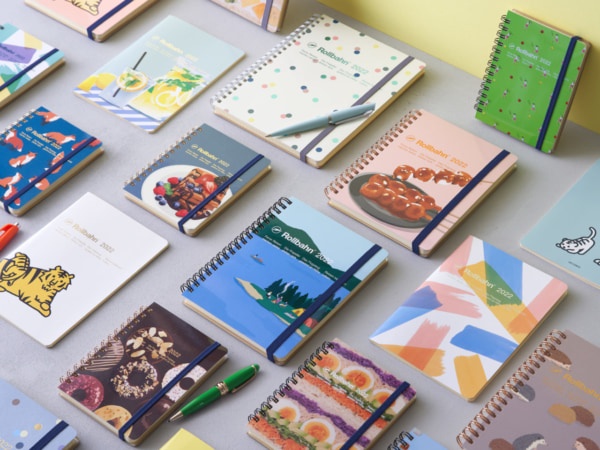 どれにしようか迷う……！　2022年版ロルバーンダイアリー新発売