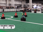 ナイスプレー続出！ロボット同士がサッカー対戦する世界大会『ロボカップ２０１８』