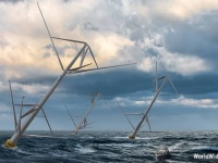 風力発電の新たな形。革新的な浮体式洋上風力タービンがノルウェーで試験運用開始