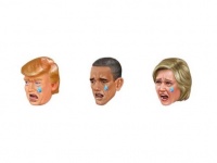 お騒がせセレブ、キム・カーダシアンがトランプやヒラリー＆オバマ大統領をモデルにした絵文字アプリをリリース