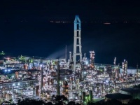 これで見納め？　まもなく「一部停止」する和歌山製油所の工場夜景が美しいから覚えておきたい