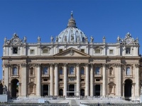 バチカン総本山、サン・ピエトロ大聖堂　画像は「Wikipedia」より引用