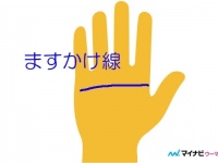 天下取りの手相。「ますかけ線」7パターン
