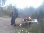 【おそロシア】酔っぱらいがふざけていたら尻だけ焦げてしまった…