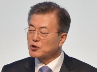 文在寅大統領（AFP／アフロ）