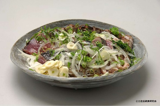 かつおのたたき（画像提供元：土佐伝統食研究会）