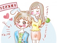 「うさぎ系男子」の特徴
