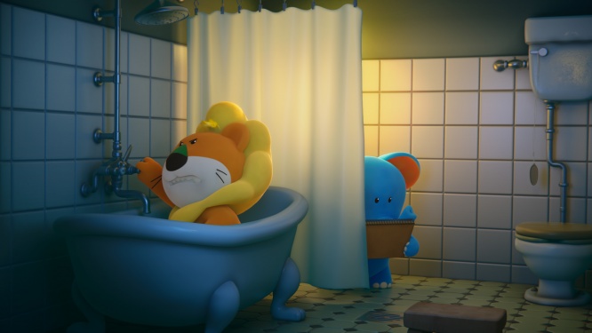 らいおんくん(松田元太)×ぞうくん(水上恒司)本編映像公開! 映画『だべっ子どうぶつ』 「入場者特典第1弾」も発表!!