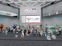 バーチャル学会のプレスリリース画像