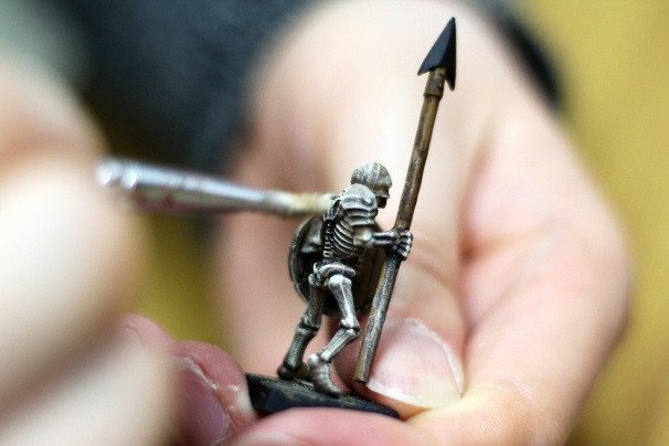 架神恭介と体験するミニチュアゲーム『ウォーハンマー』塗装編29