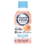 コカ・コーラ社 ヨーグルスタンド 希少糖の飲むヨーグルジー ピーチ 190ml30本