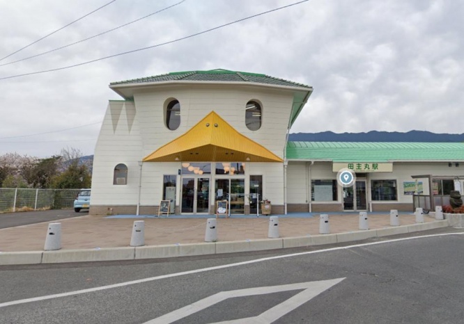 田主丸駅（画像はGoogleストリートビューのスクリーンショット）