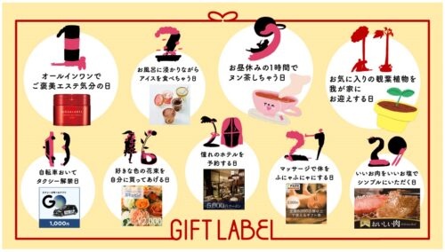 A賞 プレゼント例
