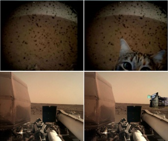 NASAの火星探査機インサイトの火星上陸に湧き上がるコラ職人たち