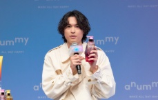 松村北斗(SixTONES)登場！　「anummy（アニュミー）」発表会　松村「ボウリングのスコアを伸ばしたい」