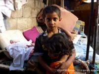 「もっといい明日がきたらいいのに」と話す、10歳のイエメンの男の子。©UNICEF Yemen_2014_Akram Abdulatif