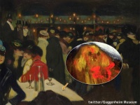若きピカソが描いた1900年の絵画には子犬が隠されていたことが判明