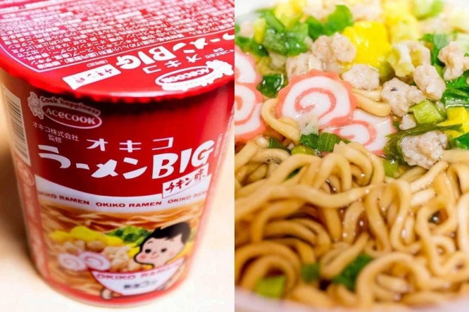 2019年に登場したオキコラーメンのカップ麺