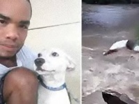 溺れた愛犬を救うため、危険を顧みず急流に飛び込んだ飼い主（パナマ）