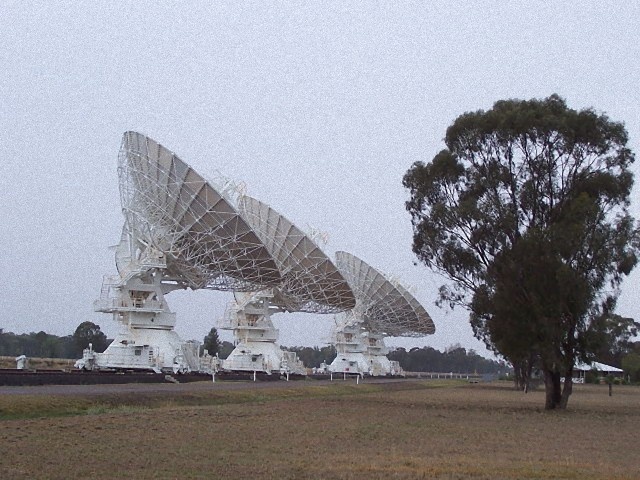 オーストラリアのASKAP電波望遠鏡アレイ