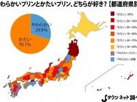 やわらかいプリンとかたいプリン、どちらが好き？