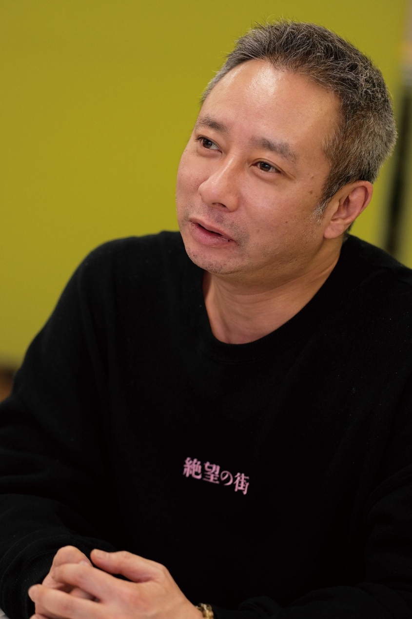 いしだ壱成（撮影・弦巻勝）​​