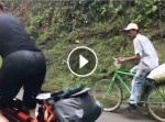 コロンビアの山道で、体力と脚力が超人的なオジさんと遭遇！　衝撃の事実も…