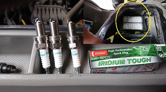 中々エンジンが始動しない？簡単プラグ＆エアクリ交換！