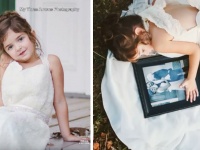 4歳少女のウエディングドレス・・・笑顔の裏に隠された「親子愛」に感動の声