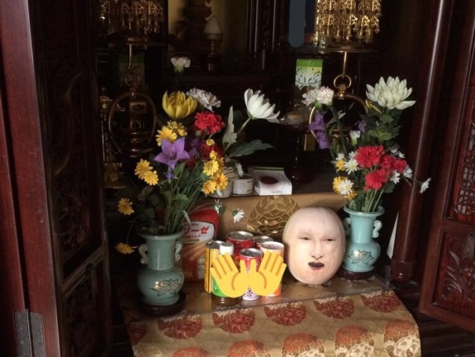 ジャパニーズホラー（画像は柚抹茶＠yuzushio726さん提供、編集部で一部トリミング）