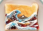 【アート？】食パンが世界の名画のキャンバスになってるよー！