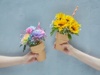 アイスクリームじゃない？　心が躍るフラワーブーケが今年も登場