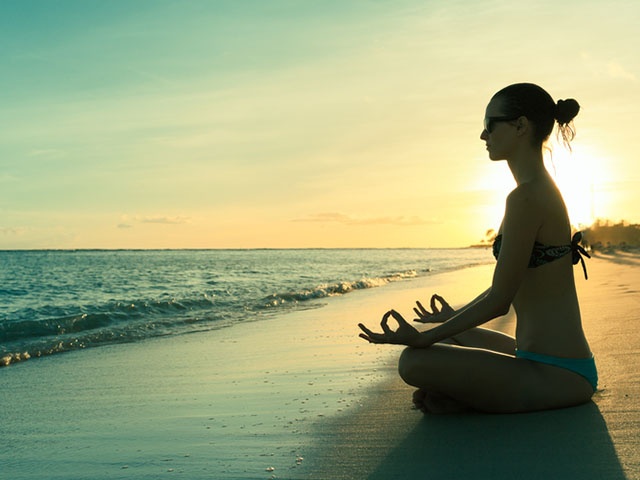 Peaceful meditation