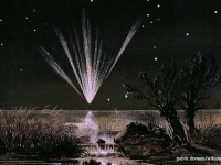 江戸時代の人も目撃。太陽の光を遮るほどドラマチックだった「テバット彗星」（1861年）