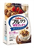 カルビー フルグラ 糖質オフ 25% 600g×6袋